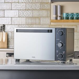 Cooks Professional 28L Mini Oven - Electric Multifunction Countertop Cooker 1500W in Black Black Cooks Professional 28L Mini Oven - Electric Multifunction Countertop Cooker 1500W in Black Black