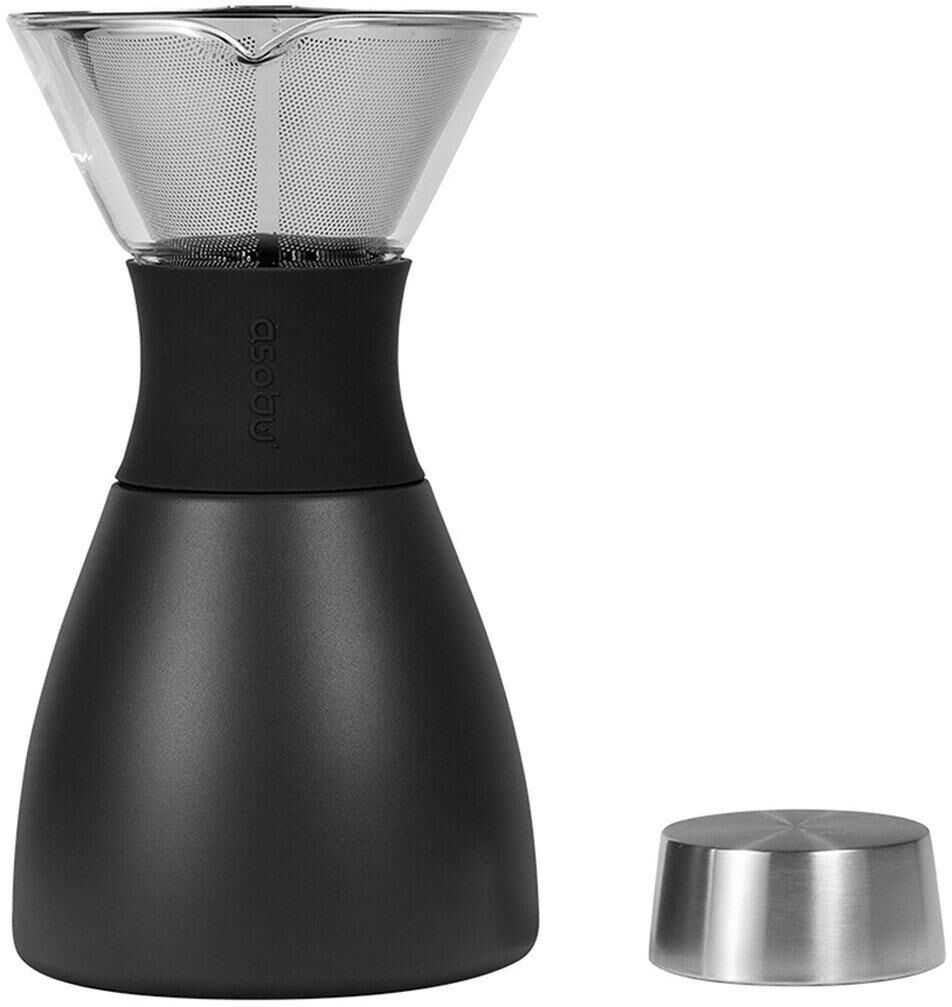 asobu Pour Over Coffee Maker 1000ml Black