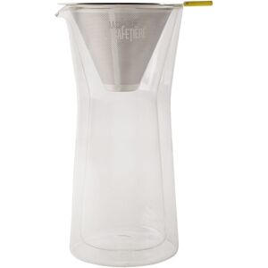 La Cafetiere Edited Premium Double Walled Glass Coffee Drip Filter, 520ml in Clear Clear La Cafetiere Edited Premium Double Walled Glass Coffee Drip Filter, 520ml in Clear Clear