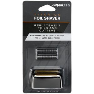 Babyliss Pro Titanium Foil Shaver Replacement - Dual Foil & Cutter Babyliss Pro Titanium Foil Shaver Replacement - Dual Foil & Cutter
