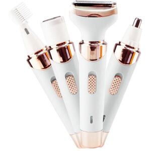 Leaper 4-in-1 USB Lady Shaver Epilator in Yellow Yellow One Size Leaper 4-in-1 USB Lady Shaver Epilator in Yellow Yellow One Size