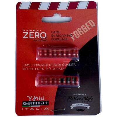 Gammapiù Set Lame Forged Di Ricambio Per Rasoio Elettrico Zero Assoluto E Prodigy - Shaving razor blades Gammapiù Set Lame Forged Di Ricambio Per Rasoio Elettrico Zero Assoluto E Prodigy - Shaving razor blades