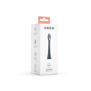 Ordo Sonic+ Toothbrush Head Charcoal Grey 4 Pack