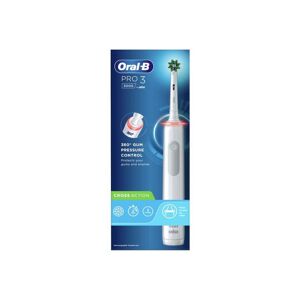 Oral B Pro 3 3000 CrossAction White Electric Rechargeable Toothbrush