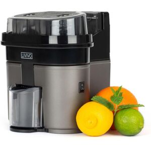 LIVIVO Electric Twin Citrus Juice Maker with Anti-Drip Valve - 90W