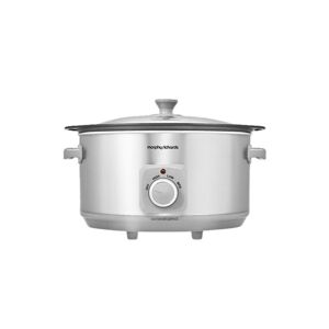Morphy Richards Brushed Stainless Steel 6.5L Slow Cooker