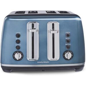 Morphy Richards Accents 4 Slice Toaster Metallic Purple in Blue Blue Morphy Richards Accents 4 Slice Toaster Metallic Purple in Blue Blue