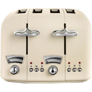 DELONGHI 4 Slice Argento Toaster in Beige Beige DELONGHI 4 Slice Argento Toaster in Beige Beige