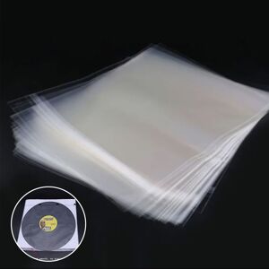 Hinsinc Premium Clear Plastic Vinyl Record Outer Sleeves Slimline LP Covers-120Pcs Clear Hinsinc Premium Clear Plastic Vinyl Record Outer Sleeves Slimline LP Covers-120Pcs Clear