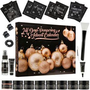 kreativekraft Women's 24 Piece Pamper Advent Calendar Multicolor kreativekraft Women's 24 Piece Pamper Advent Calendar Multicolor