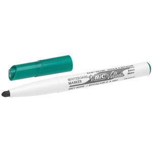 Bic Velleda 1741 Whiteboard Drywipe Markers Green - Box of 12 Multicolor Bic Velleda 1741 Whiteboard Drywipe Markers Green - Box of 12 Multicolor