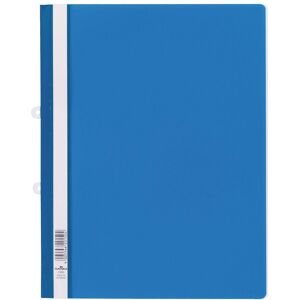Durable Clear View Project Folder Report File w/ Filing Strip 25 Pack A4+ Blue Blue Durable Clear View Project Folder Report File w/ Filing Strip 25 Pack A4+ Blue Blue