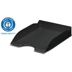Durable ECO Recycled Plastic Stackable Letter Tray Document File A4+ Black Size: Medium Black M Durable ECO Recycled Plastic Stackable Letter Tray Document File A4+ Black Size: Medium Black M