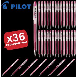 Pilot Pink Gel Rollerball Pen 0.4mm Microtip for Fine Notes & Drawing ( Pack of 36) Pink Pilot Pink Gel Rollerball Pen 0.4mm Microtip for Fine Notes & Drawing ( Pack of 36) Pink