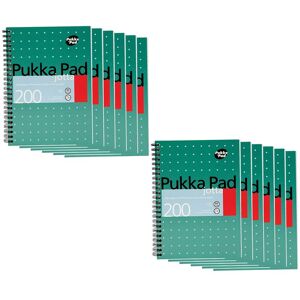 Pukka WHITE A5 WIREBOUND PADS 200 page 80gsm (RULED/MARGIN) - 12 Packs Multicolor Pukka WHITE A5 WIREBOUND PADS 200 page 80gsm (RULED/MARGIN) - 12 Packs Multicolor