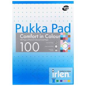 Pukka Dyslexia Pad A4 80gsm Ruled With Margin 100 Pages 50 sheets - Color: Turquoise in White White Pukka Dyslexia Pad A4 80gsm Ruled With Margin 100 Pages 50 sheets - Color: Turquoise in White White