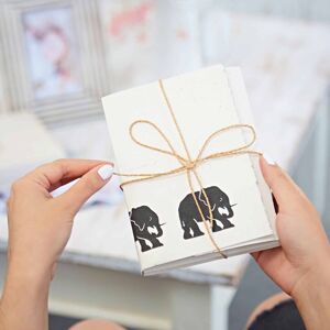 Paper High Elephant Dung Letter Writing Set in Natural Natural Paper High Elephant Dung Letter Writing Set in Natural Natural