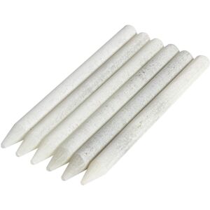 Argon Tableware White Slate Chalk Pencils - 8cm - Pack of 6 in Grey Grey Argon Tableware White Slate Chalk Pencils - 8cm - Pack of 6 in Grey Grey