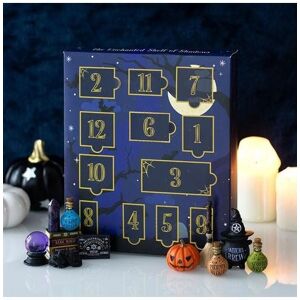KDMD Shelf of Shadows 12-Day Halloween Advent Calendar in Blue Blue KDMD Shelf of Shadows 12-Day Halloween Advent Calendar in Blue Blue