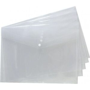 Tiger A3 Popper Wallet in Clear Clear Tiger A3 Popper Wallet in Clear Clear