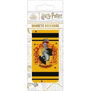 Harry Potter Hufflepuff Magnetic Bookmark in Yellow Yellow Harry Potter Hufflepuff Magnetic Bookmark in Yellow Yellow