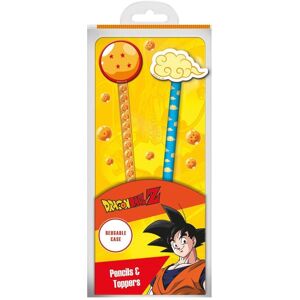 Dragon Ball Z Pencil & Topper Pack of 2 in Yellow Yellow Dragon Ball Z Pencil & Topper Pack of 2 in Yellow Yellow