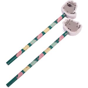 Pusheen Pencil & Topper Pack of 2 Multicolor Pusheen Pencil & Topper Pack of 2 Multicolor