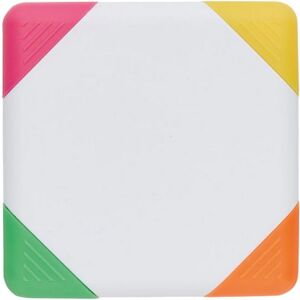 MidOcean Squarie Square Highlighter in White White MidOcean Squarie Square Highlighter in White White