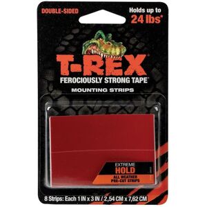 Shurtape T-rex Extreme Hold Mounting Strips 2.54 X 7.62cm (pack 8) Size: 2.54 X 7.62 cm Multicolor 2.54 X 7.62 cm Shurtape T-rex Extreme Hold Mounting Strips 2.54 X 7.62cm (pack 8) Size: 2.54 X 7.62 cm Multicolor 2.54 X 7.62 cm