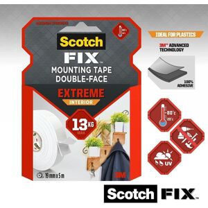 Scotch -Fix Extreme Interior Mounting Tape 19mm x 5m 1 Roll/Pack PGS05-1950-P in White White Scotch -Fix Extreme Interior Mounting Tape 19mm x 5m 1 Roll/Pack PGS05-1950-P in White White