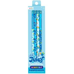 Ooly Lil Juicy Scented Pencils Blueberry in Blue Size: 6 Pack Blue 6 Pack Ooly Lil Juicy Scented Pencils Blueberry in Blue Size: 6 Pack Blue 6 Pack