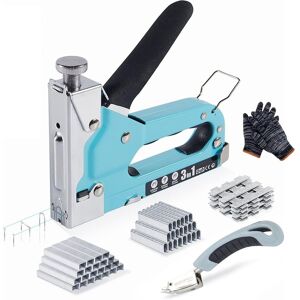SPETLEK Heavy Duty Staple Gun Tacker 3000 Staples Upholstery UK in Blue Blue SPETLEK Heavy Duty Staple Gun Tacker 3000 Staples Upholstery UK in Blue Blue