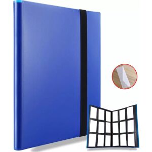 SPETLEK Trading Cards Album Folder 360 Pockets Card Binder in Blue Blue SPETLEK Trading Cards Album Folder 360 Pockets Card Binder in Blue Blue