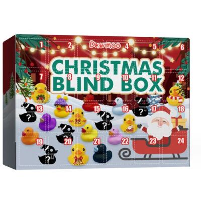 Obasyhig Rubber Duck Advent Calendar in Light Green Light Green Obasyhig Rubber Duck Advent Calendar in Light Green Light Green