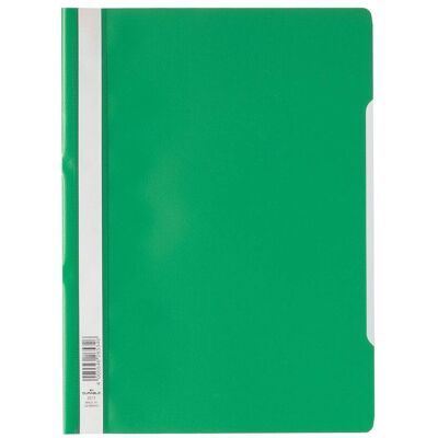 Durable Clear View Project Folder Document Report File - 25 Pack - A4 Green Green 25 Pack Durable Clear View Project Folder Document Report File - 25 Pack - A4 Green Green 25 Pack