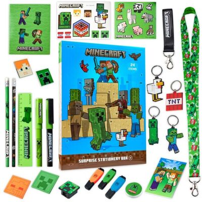 Minecraft Advent Calendar 24 Doors Multicolor Minecraft Advent Calendar 24 Doors Multicolor