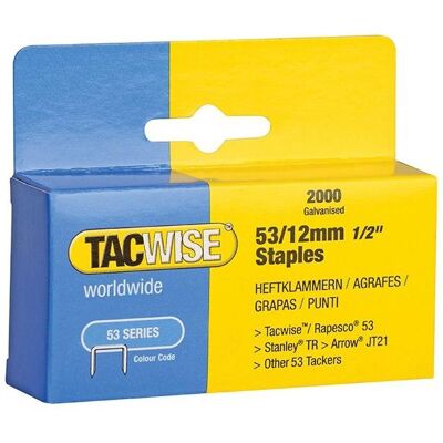 Tacwise 53 Light-duty Staples (type Jt21 A) Multicolor Tacwise 53 Light-duty Staples (type Jt21 A) Multicolor