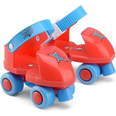 Xootz Beginner Trainer Skates - Quad Roller Skates for Kids Boys Xootz Beginner Trainer Skates - Quad Roller Skates for Kids Boys