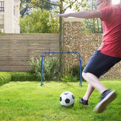 HOMCOM Rebounder Net - Kids Adults - Blue - Rebounder Net HOMCOM Rebounder Net - Kids Adults - Blue - Rebounder Net