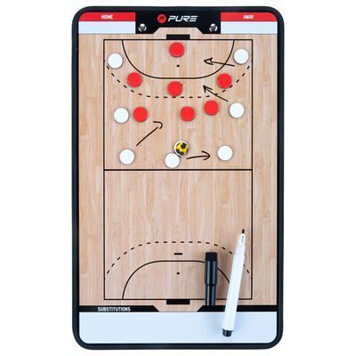 Pure2Improve Coach Board Handball in White White Pure2Improve Coach Board Handball in White White