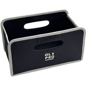 Olpro 6L Folding Storage Box Black With Handles Multicolor Olpro 6L Folding Storage Box Black With Handles Multicolor