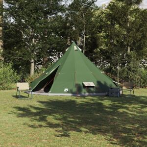 Berkfield Home Family Tent Tipi Green 12-Person Waterproof Multicolor Berkfield Home Family Tent Tipi Green 12-Person Waterproof Multicolor