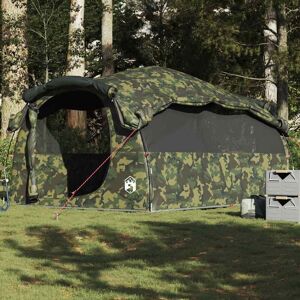 Berkfield Home Family Tent Tunnel 6-Person Camouflage Waterproof in Green Green Berkfield Home Family Tent Tunnel 6-Person Camouflage Waterproof in Green Green