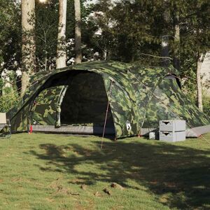 Berkfield Home Family Tent Dome 6-Person Camouflage Waterproof Multicolor Berkfield Home Family Tent Dome 6-Person Camouflage Waterproof Multicolor