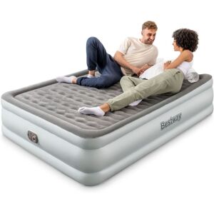 Bestway Tritech King Airbed with Built-in Pump, Wave Beam & Fast Inflation in Grey Grey King Bestway Tritech King Airbed with Built-in Pump, Wave Beam & Fast Inflation in Grey Grey King