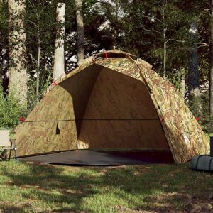 Berkfield Home Fishing Tent 4-Person Camouflage Quick Release in Green Green Berkfield Home Fishing Tent 4-Person Camouflage Quick Release in Green Green