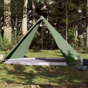 Berkfield Home Family Tent Tipi 8-Person Green Waterproof Green Berkfield Home Family Tent Tipi 8-Person Green Waterproof Green