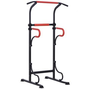 HOMCOM Steel Multi Use Exercise Power Tower Station Height with Grips