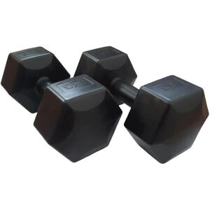 HXGN 2 x 8kg Hex Dumbbells