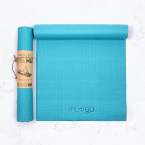 Myga Entry Level Yoga Mat in Turquoise Turquoise Myga Entry Level Yoga Mat in Turquoise Turquoise